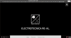 Desktop Screenshot of electrotecnicareal.com